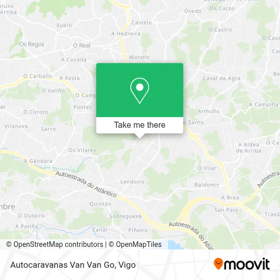 Autocaravanas Van Van Go map