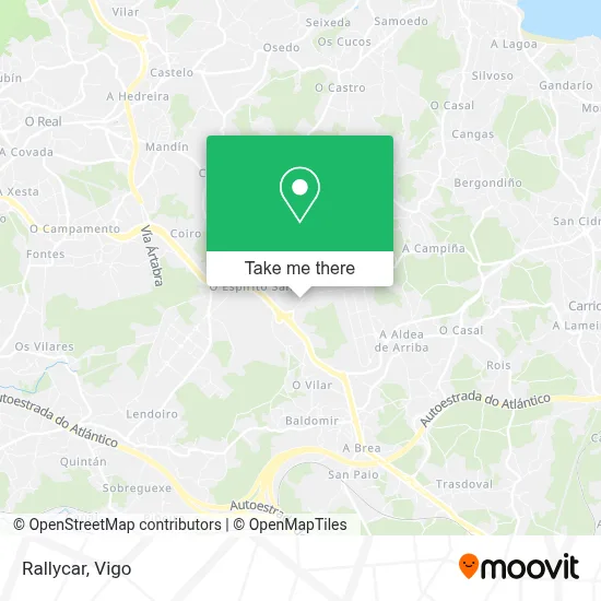 Rallycar map