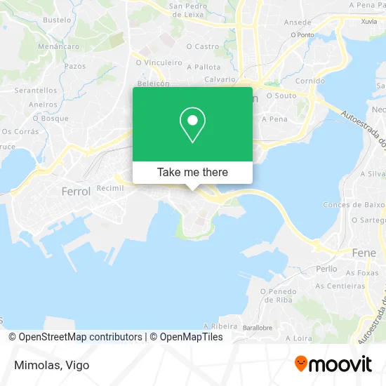 Mimolas map