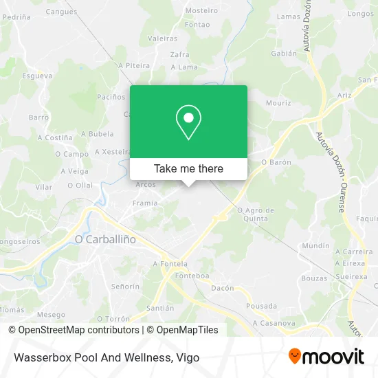 Wasserbox Pool And Wellness map
