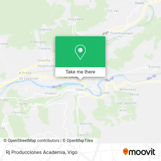 Rj Producciones Academia map