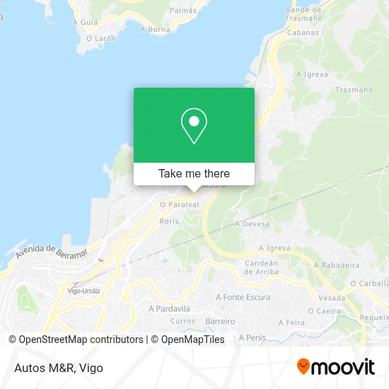 Autos M&R map
