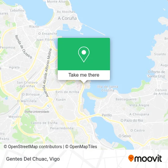 Gentes Del Chuac map