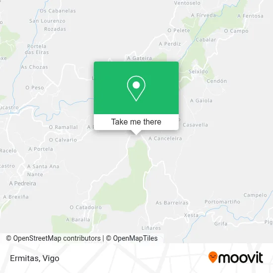 Ermitas map