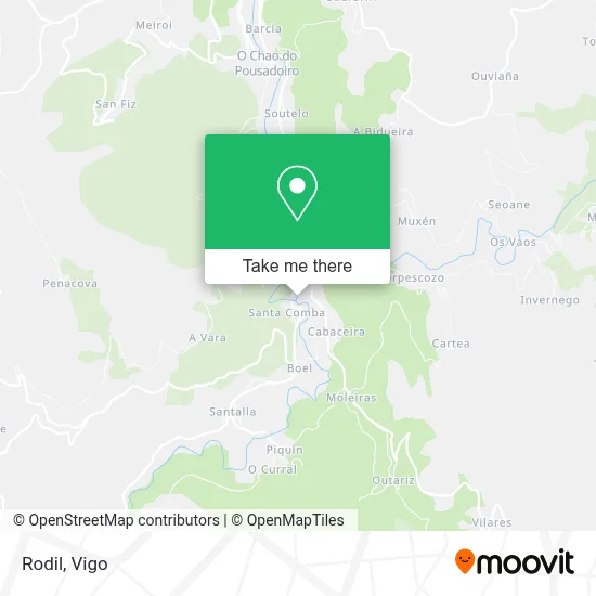 Rodil map