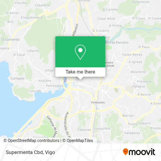 Supermenta Cbd map