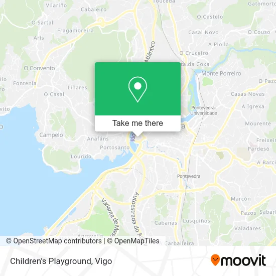 Parque Infantil map