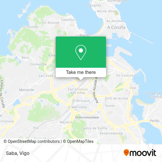 Saba map