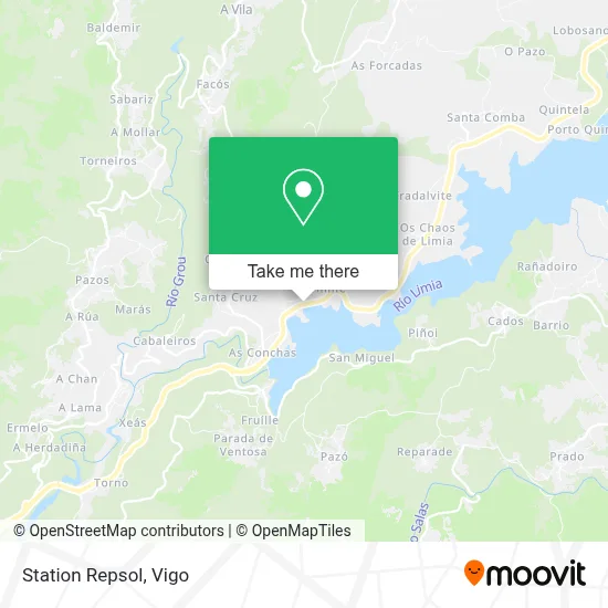 Station Repsol map