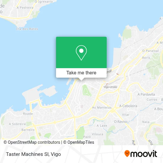 Taster Machines Sl map
