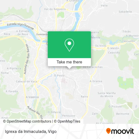 Igrexa da Inmaculada map