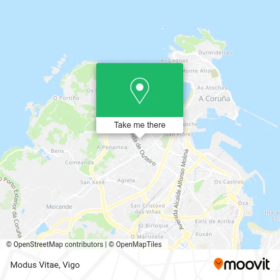 Modus Vitae map