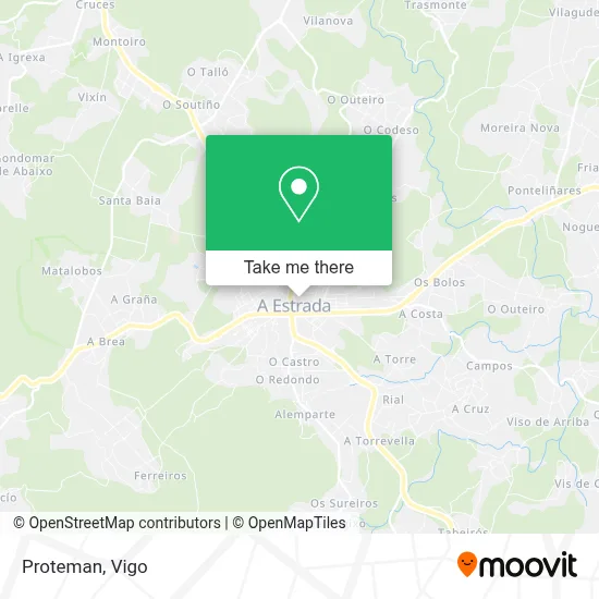 Proteman map