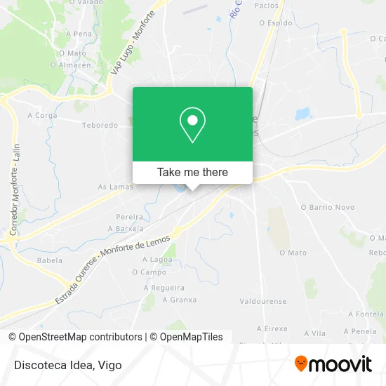 Discoteca Idea map