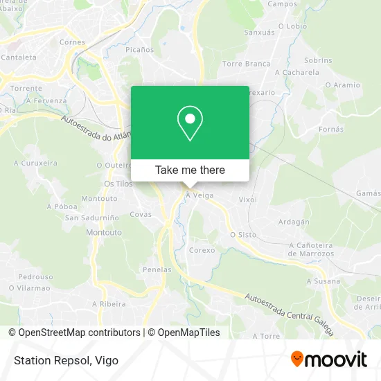 Station Repsol map