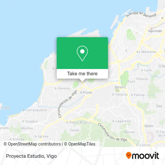 Proyecta Estudio map