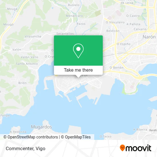 Commcenter map