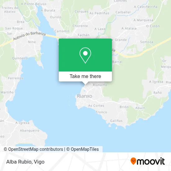 Alba Rubio map