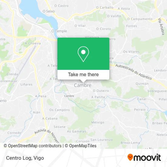 Centro Log map
