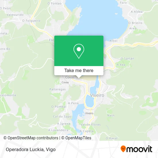 Operadora Luckia map