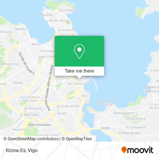 Rizine.Es map