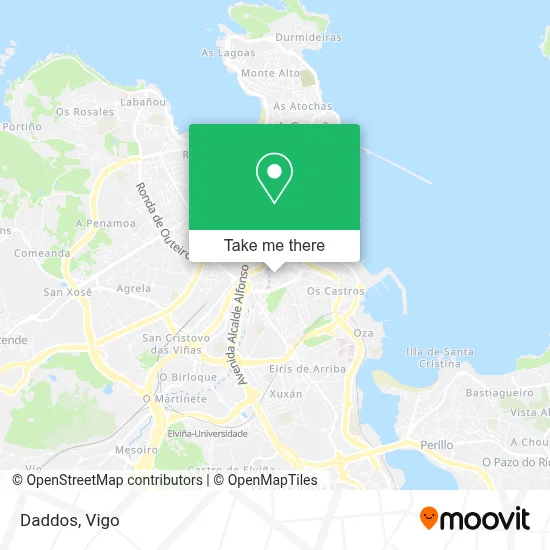 Daddos map