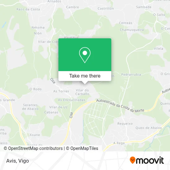 Avis map