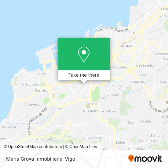 Maria Grova Inmobiliaria map