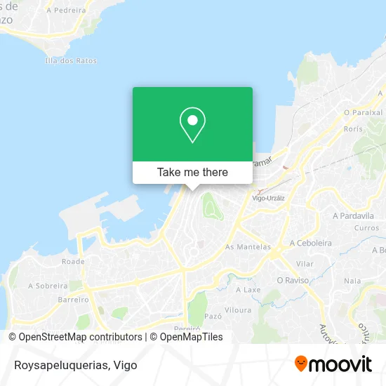 Roysapeluquerias map