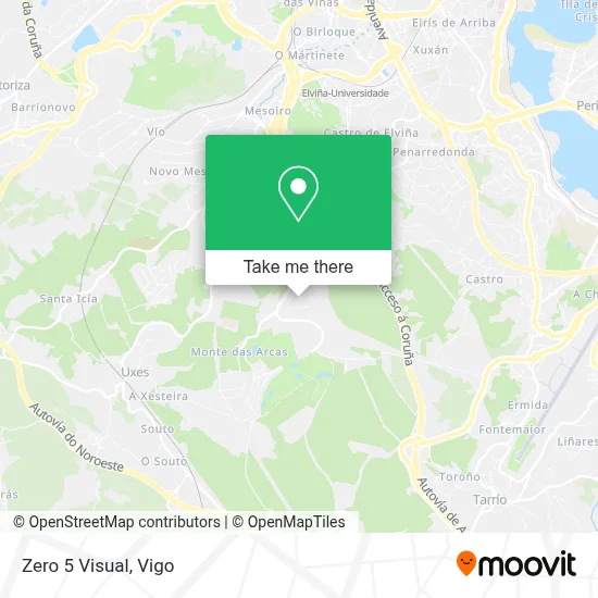 Zero 5 Visual map