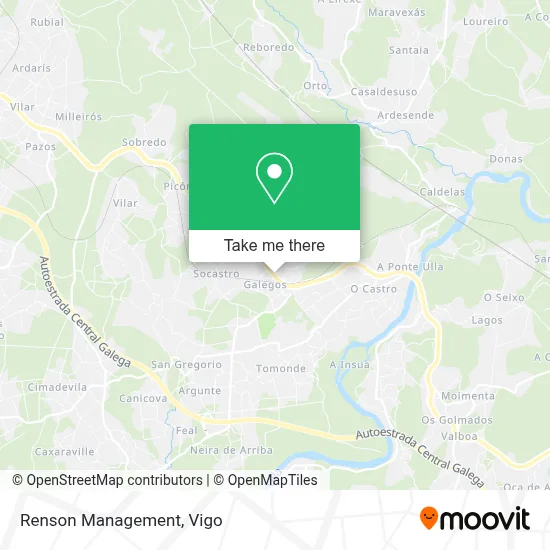 mapa Renson Management