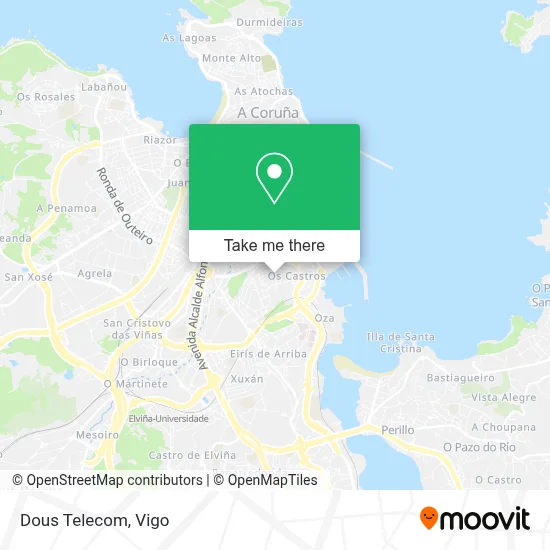 Dous Telecom map