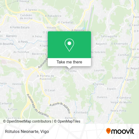 Rótulos Neonarte map