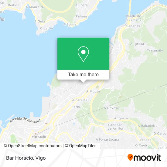 Bar Horacio map