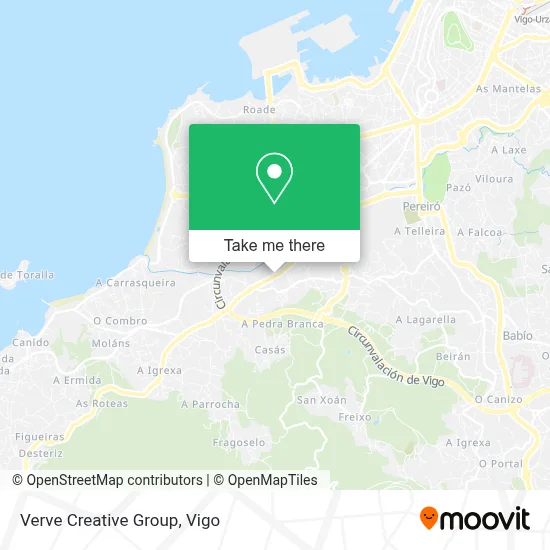 Verve Creative Group map