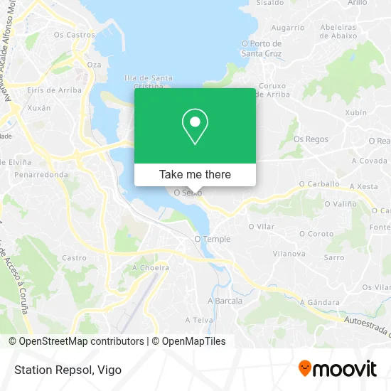 Station Repsol map