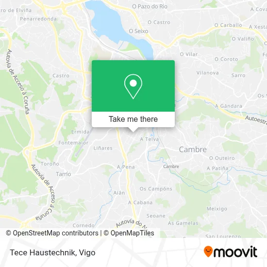 Tece Haustechnik map