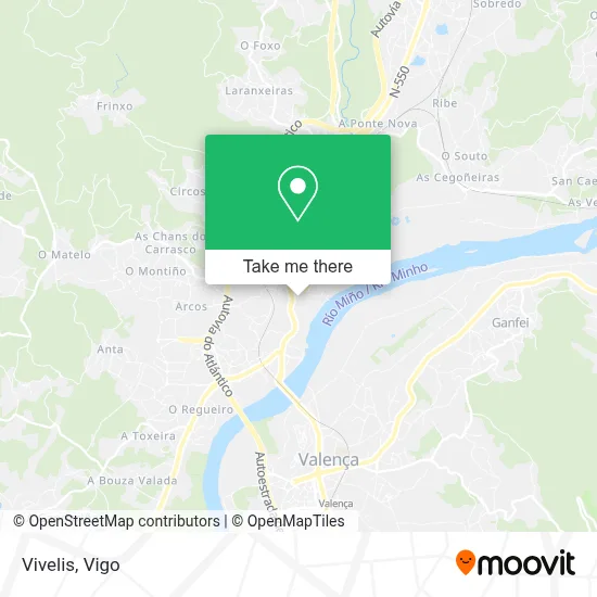 Vivelis map