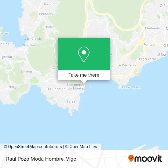Raul Pozo Moda Hombre map