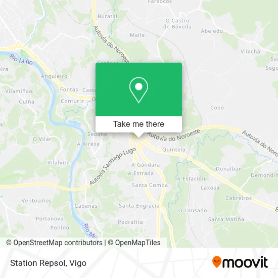Station Repsol map