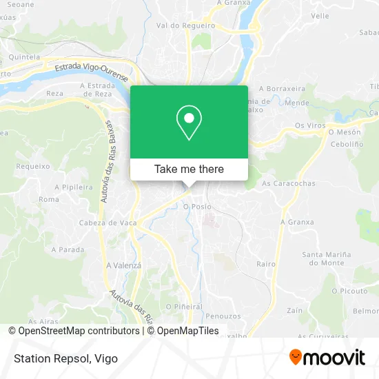 Station Repsol map