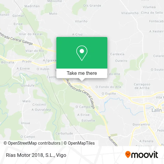 Rías Motor 2018, S.L. map