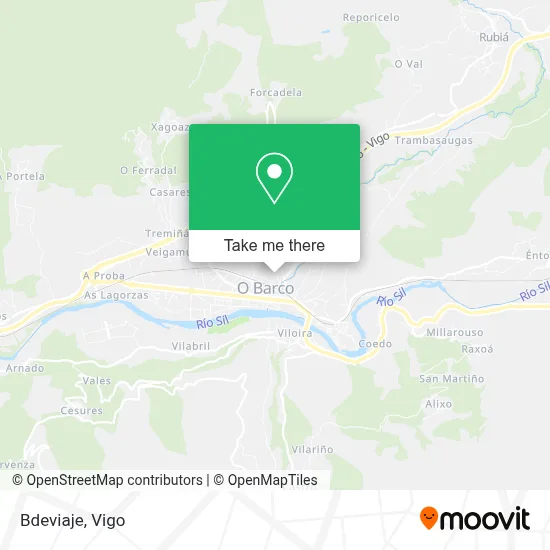 Bdeviaje map