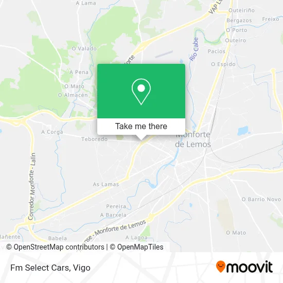 Fm Select Cars map