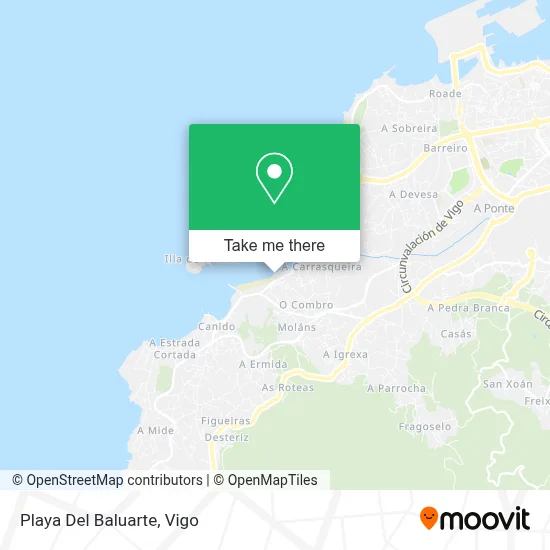 Playa Del Baluarte map