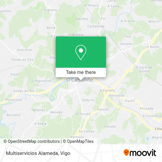 Multiservicios Alameda map