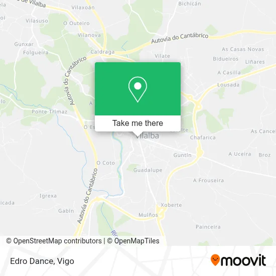 Edro Dance map