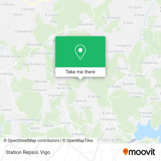 Station Repsol map