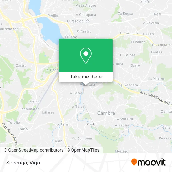 Soconga map