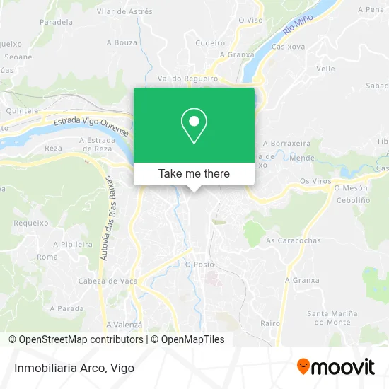 Inmobiliaria Arco map